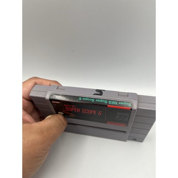 Super Scope 6 ( Super Nintendo, 1991 ) SNES Cartridge Only Cleaned & Tested - Picture 2 of 4